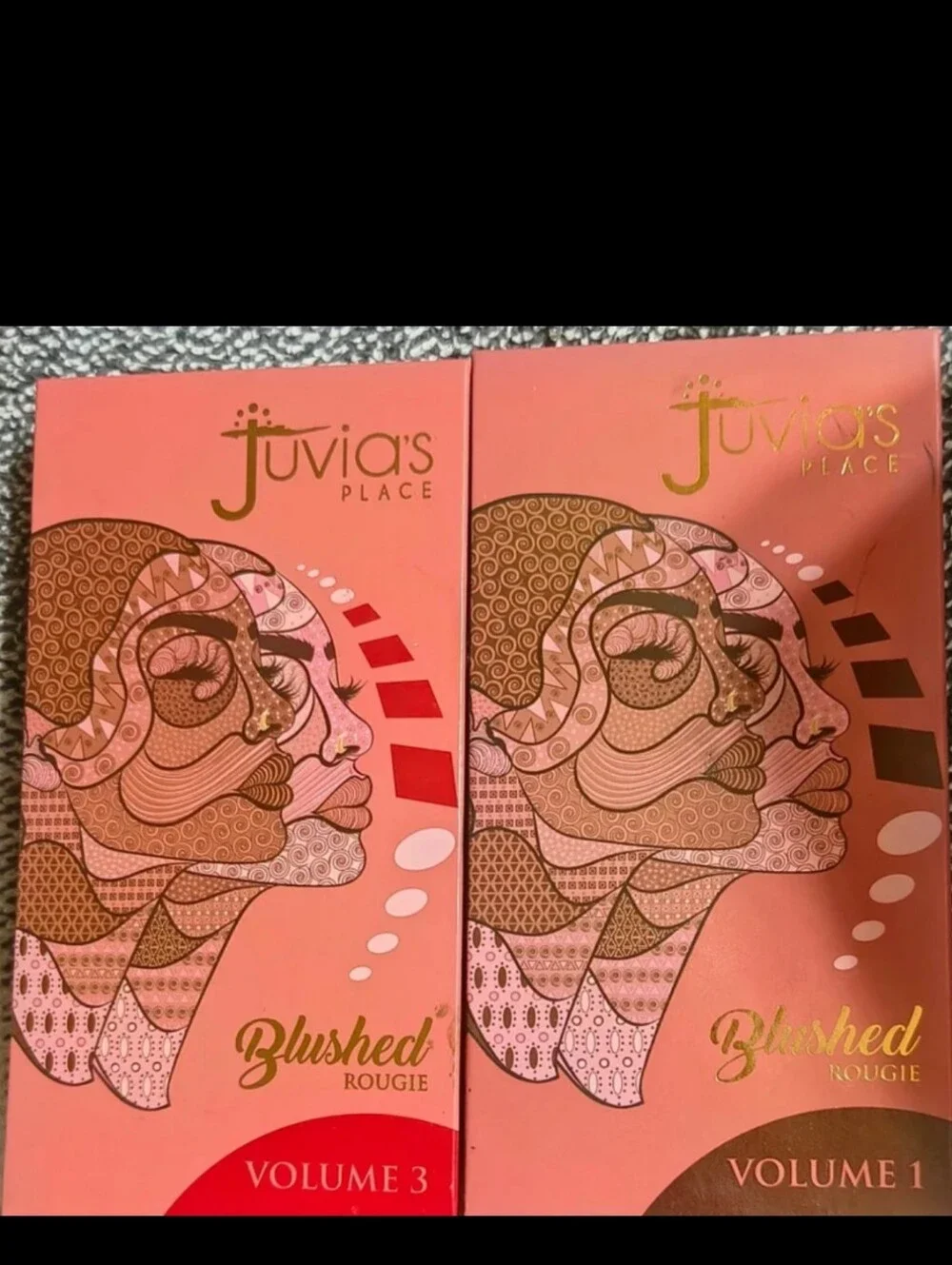 Juvia's Place Blushed Rougie Volume 3 Pink Coral Blush Palette
